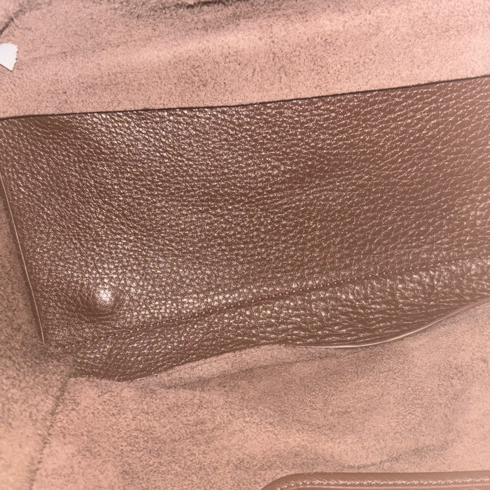 TELFAR -WILSONS LEATHER MEDIUM CARRY BAG/CHOCOLATE - Picture 10 of 16